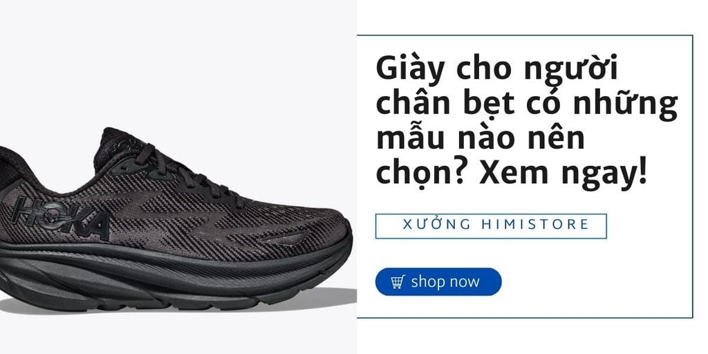 Giày cho người chân bẹt có những mẫu nào nên chọn? Xem ngay| Xưởng Giày Himistore