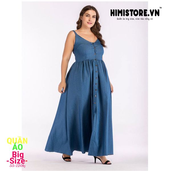 BST Đầm Maxi Big Size, Váy Maxi Cho Người Béo Bụng Mập Lùn – Công ...