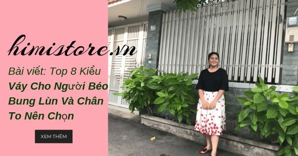 váy cho người béo bụng