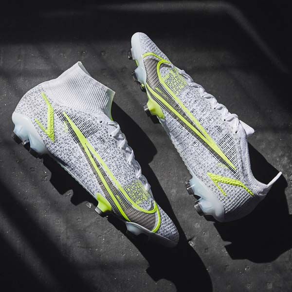 Mercurial Vapor 14 Elite FG 'White Volt' - Nike - CQ7635 107 -  white/metallic silver/volt/black