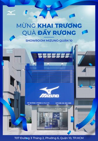 MỪNG KHAI TRƯƠNG SHOWROOM MIZUNO QUẬN 10