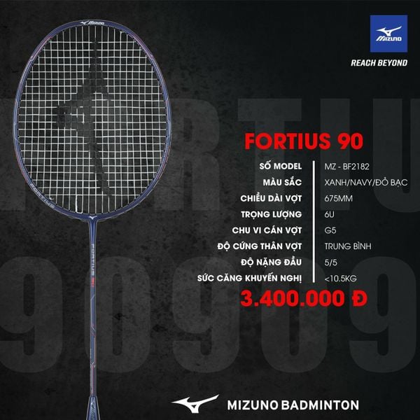 mizuno fortius 90