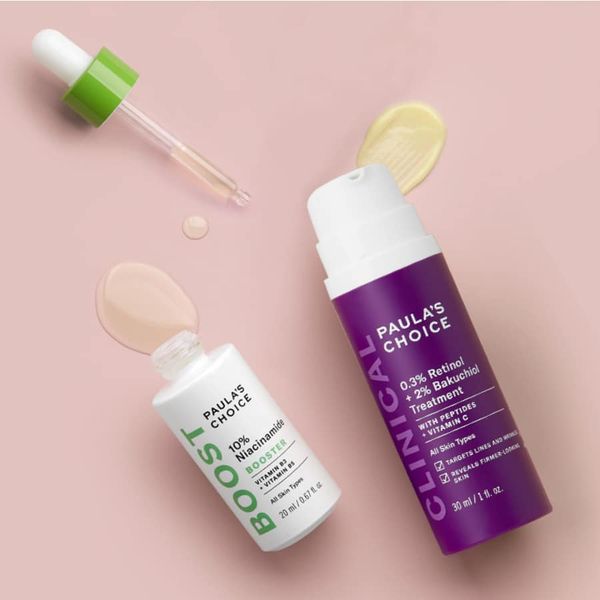 Các sản phẩm có trong Combo Niacinamide + Retinol và Bakuchiol phục hồi trẻ hoá da