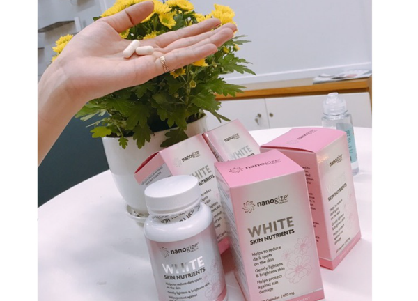 viên uống làm trắng da Nanogize White Skin