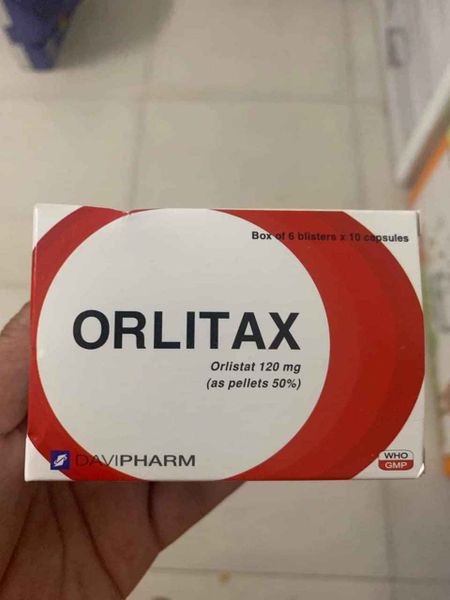  Thuốc ORLITAX 120mg (Orlistat) là thuốc gì Giá bao nhiêu Mua ở đâu