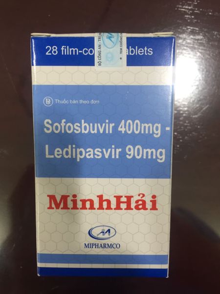 Thuốc Sofosbuvir 400mg-Ledipasvir 90mg Minh Hải giá bao nhiêu Có tốt không