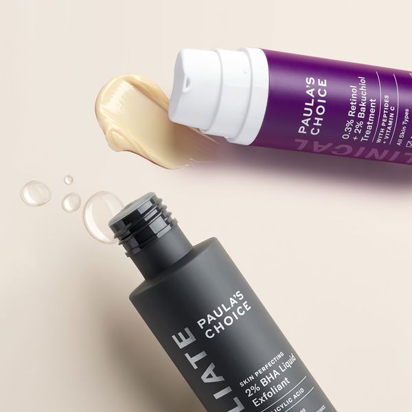 Combo BHA + Retinol và Bakuchiol phù hợp với mọi loại da