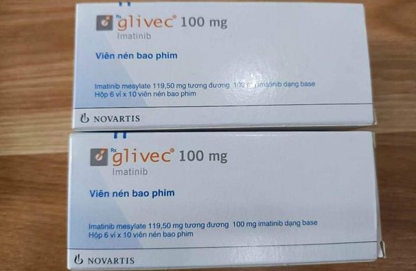 Bệnh bạch cầu tủy mãn tính cần dùng thuốc Glivec 100mg