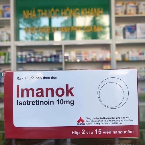 Thuốc Trị mụn Imanok 10mg