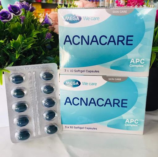 Viên uống trị mụn Acnacare