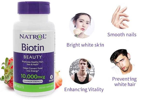 Viên uống mọc tóc Biotin 10000