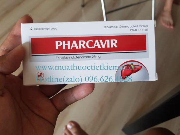 Mua thuốc PHARCAVIR 25mg ở đâu Hà Nội, Hồ Chí Minh...