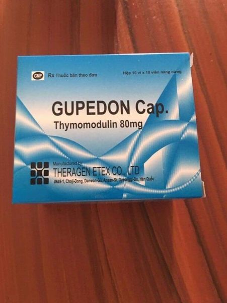 Review thuốc GUPEDON Cap 80mg