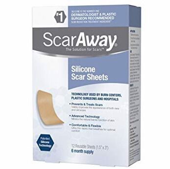 Miếng dán trị sẹo ScarsAway Silicone Scar Sheets 8 hoặc 12 miếng mua bán ở đâu chính hãng Hà Nội, Hồ Chí Minh...