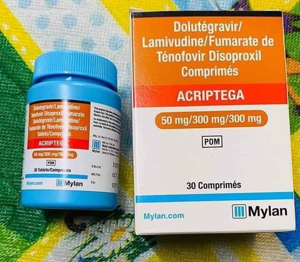 Thuốc Acriptega chứa Dolutegravir, Lamivudine,Tenofovir