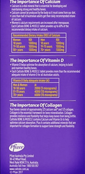 Thuốc caltrate xương & cơ bắp