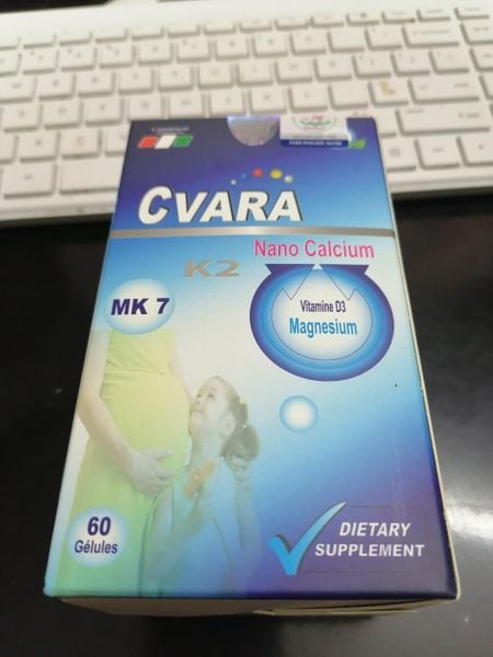 thuốc CVARA bổ sung canxi,chống loãng xương