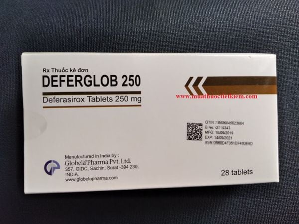 Thuốc Deferglob Deferasirox 250mg và 500mg có tốt không