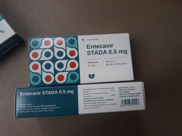 Thuốc Entercavir STADA 0.5mg giá bao nhiêu
