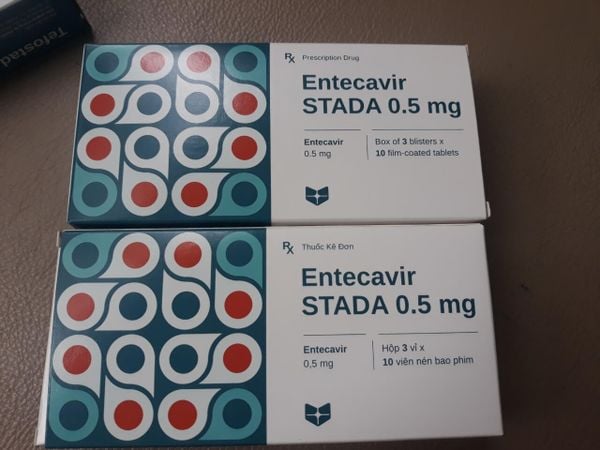 Thuốc Entercavir STADA 0.5mg Viêm gan B
