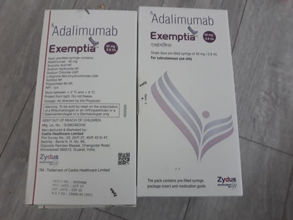 mua Exemptia adalimumab