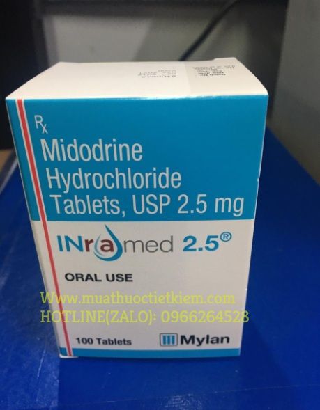 Thuốc INramed 2.5 5 10mg (Midodrine Hydrochloride) giá bao nhiêu
