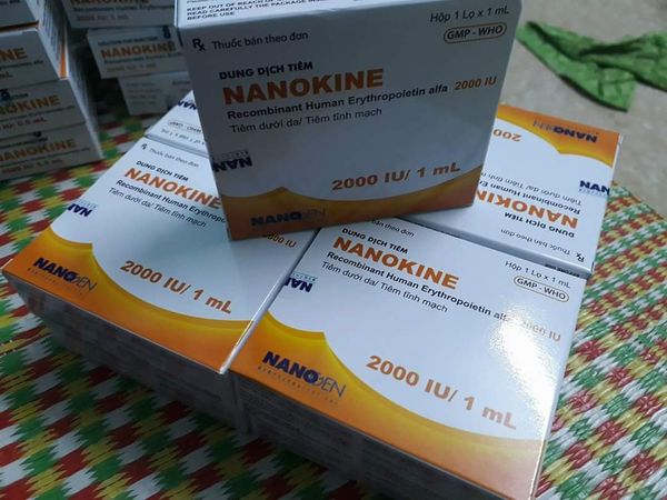 Thuốc NANOKINE 2000 IU và 4000 IU cách sử dụng