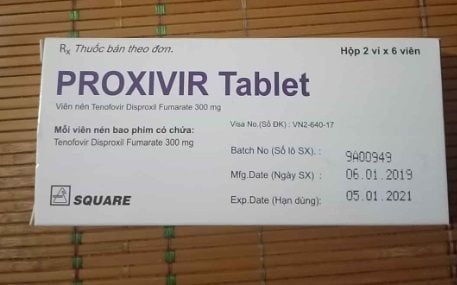 Thuốc PROXIVIR Tablet Tenofovir viêm gan B, hiv