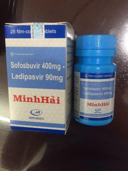 Thuốc Sofosbuvir 400mg-Ledipasvir 90mg Minh Hải Hà Nội