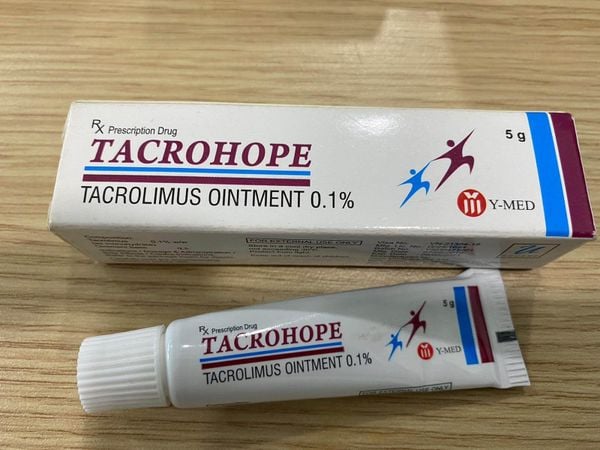Thuốc TACROHOPE eczema viêm da dị ứng