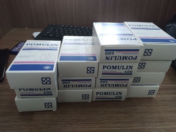 thuốc tiêm Pomulin 600mg đà nẵng