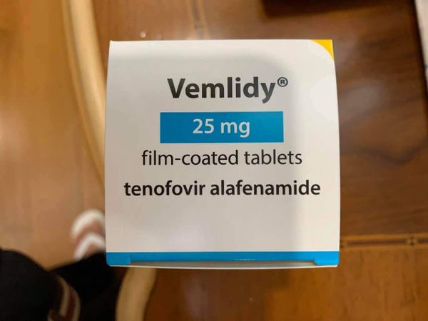 Vemlidy (tenofovir alafenamide) mẫu mới