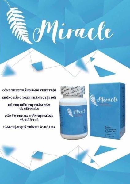 Viên uống miracle có tốt không