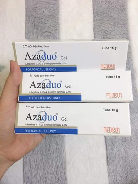 Gel trị mụn Azaduo gel 30g