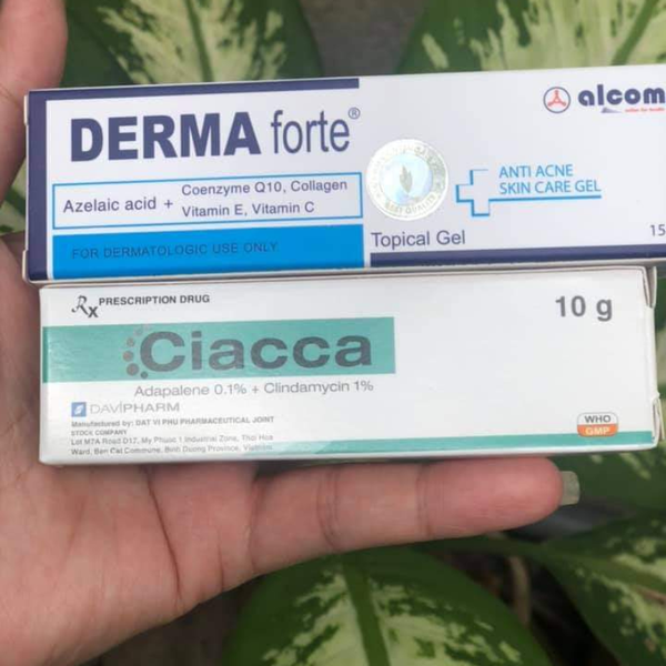 Thuốc Trị mụn Ciacca là thuốc gì? Ciacca gel giá bao nhiêu? Kem Trị mụn Ciacca review?