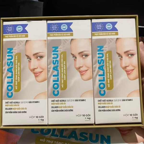 Collasun - Hỗ trợ tăng đàn hồi cho da, giúp làm đẹp da
