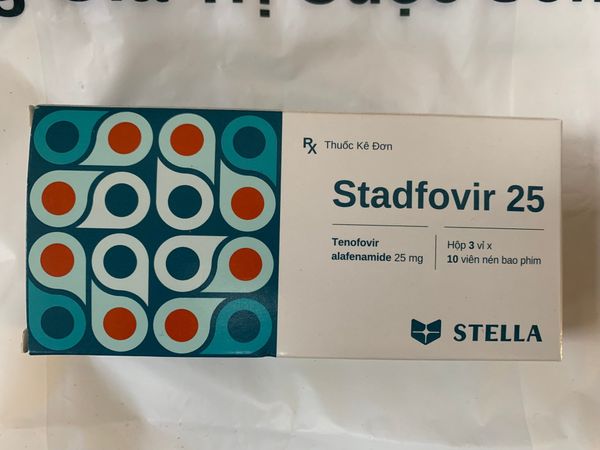 Thuốc Stadfovir 25 hỗ trợ điều trị viêm gan B