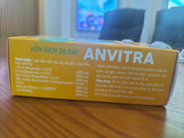 Thuốc Anvitra được sản xuất trên công nghệ tiên tiến