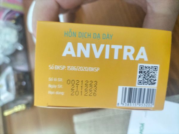 Thuốc Anvitra giá bao nhiêu?