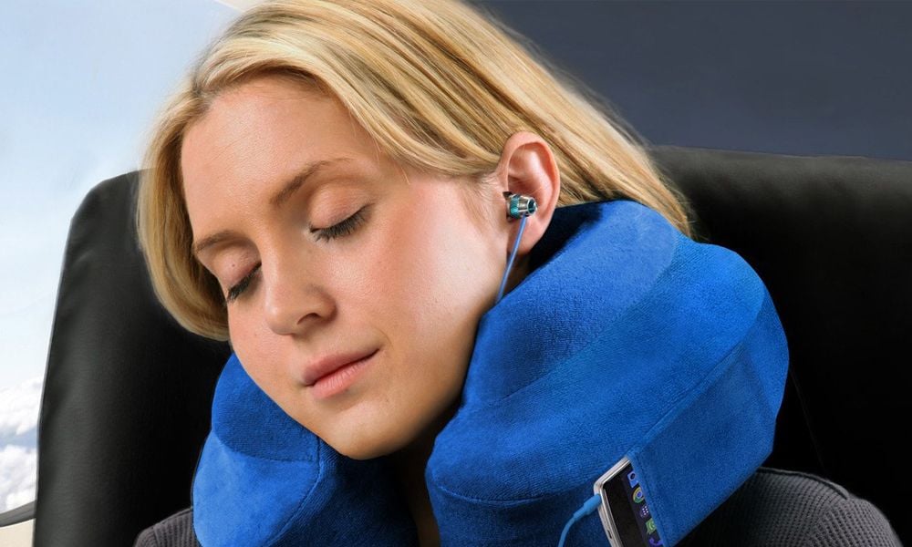 Gá»‘i kÃª cá»• cao su non Má»¹ Cabeau Evolution Travel Pillow cao cáº¥p