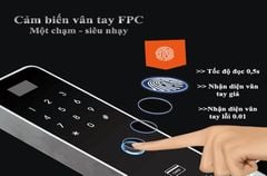 TOP Khóa cửa thông minh có công Nghệ Vân Tay FPC Thụy Điển