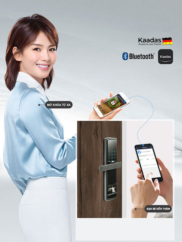 Khóa cửa vân tay Kaadas 5155