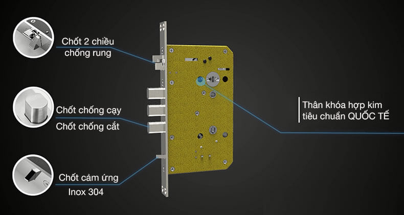 Khóa cửa vân tay Kaadas K7