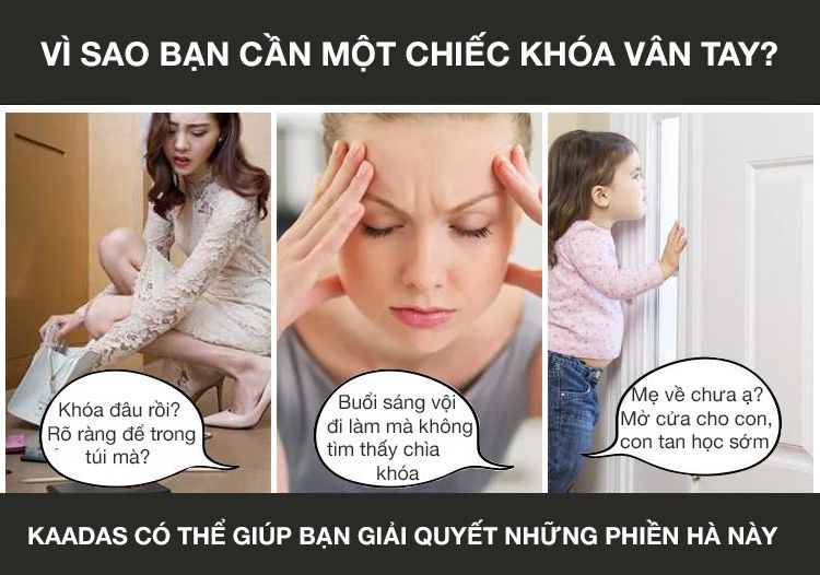 Khóa cửa vân tay Kaadas K9