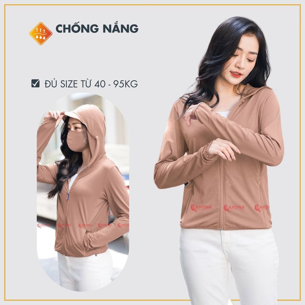 áochống nắng cardina