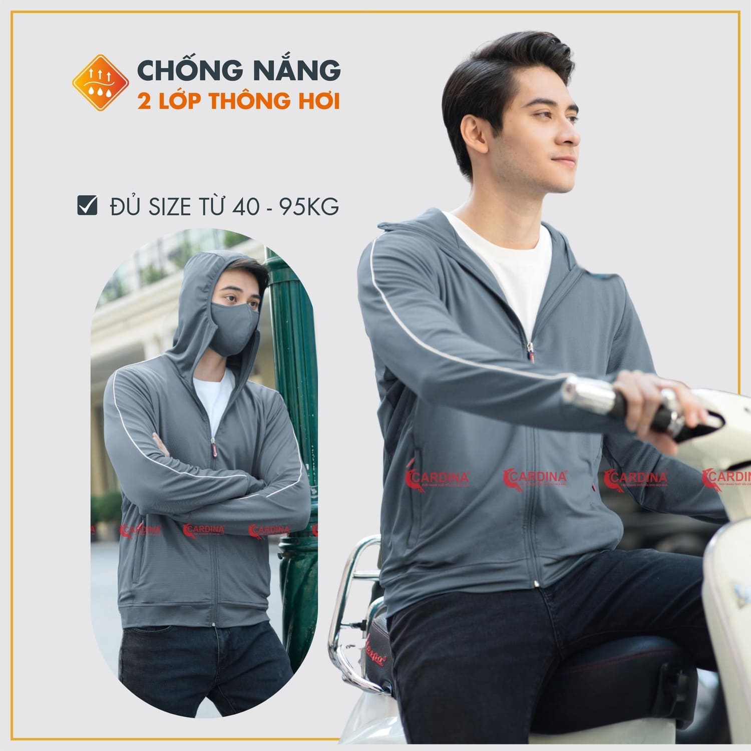 áo chống nắng nam