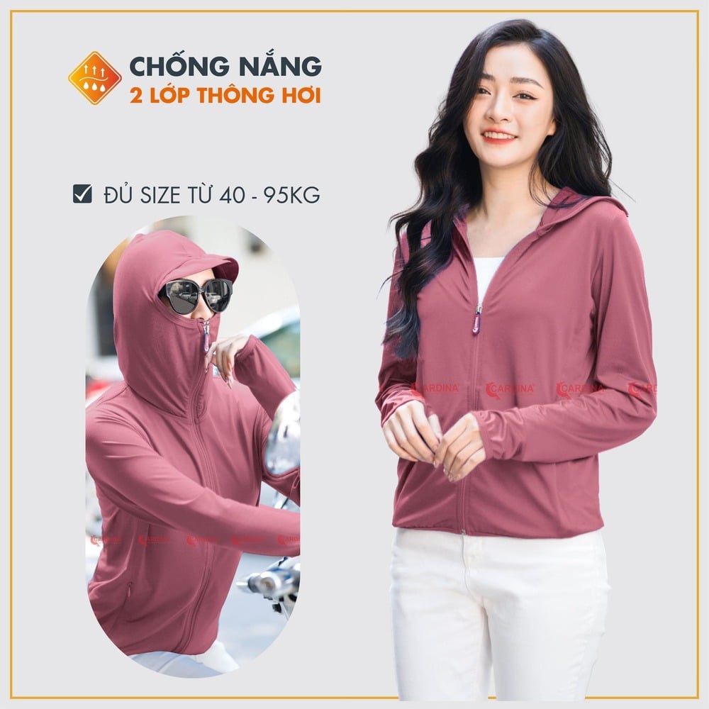 áo chống nắng nữ cardina