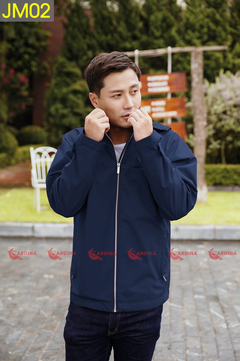 Áo JACKET chống nước 2 lớp CARDINA cao cấp - NAM