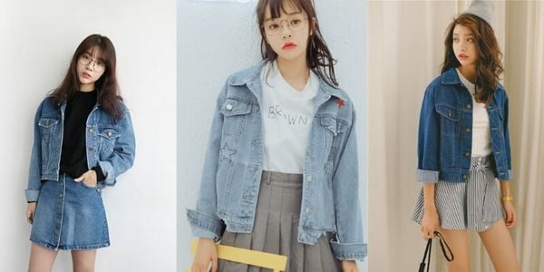 Đụng chung công thức phối khoác jeans với váy hoa Hà Tăng và Minh Hằng ai  khéo hơn