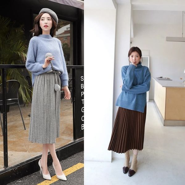 10 Outfits mix đồ với chân váy midi cực chuẩn dành cho phái đẹp